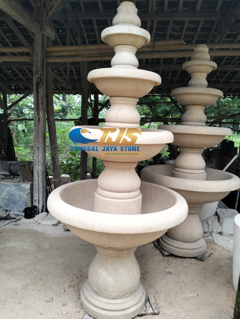 batu alam air mancur